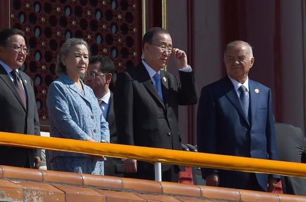 潘基文再驳日对其参加阅兵质疑:我不中立但公正