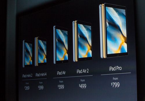苹果正式发布iPad mini4:就是小屏版iPad Air2