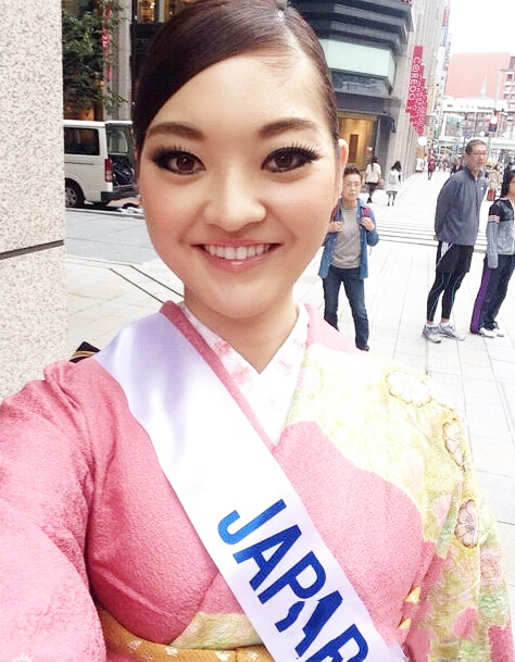 2015世界小姐日本区冠军 网友:审美终于正常了