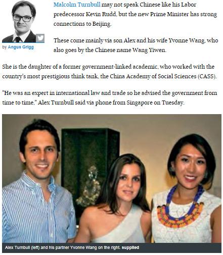 热帖:澳大利亚新总理,真会“亲华”吗?(图)