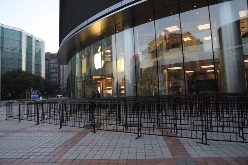 iPhone6S发售首日,中国没什么人排队了(图)