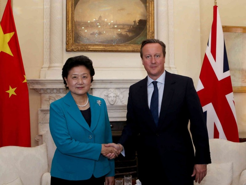 刘延东谈双胞胎孙子 女儿女婿被揭(图)