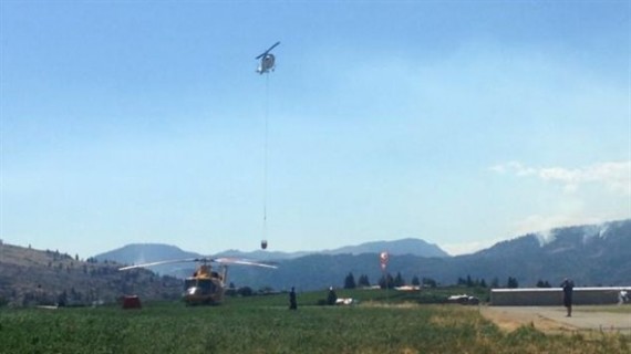 BC林火区有人放无人机令救火机队停飞