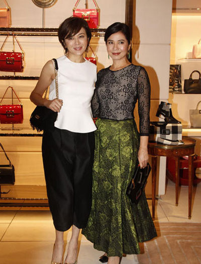 关之琳没兴趣参加真人秀:给多少钱都不去(组图)