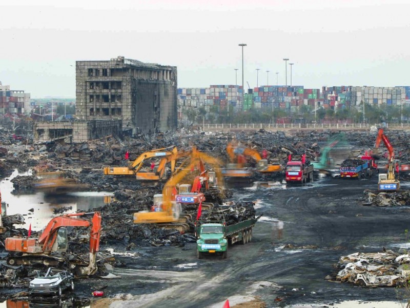 日媒:天津急建爆炸遗址公园 想要隐藏什么?