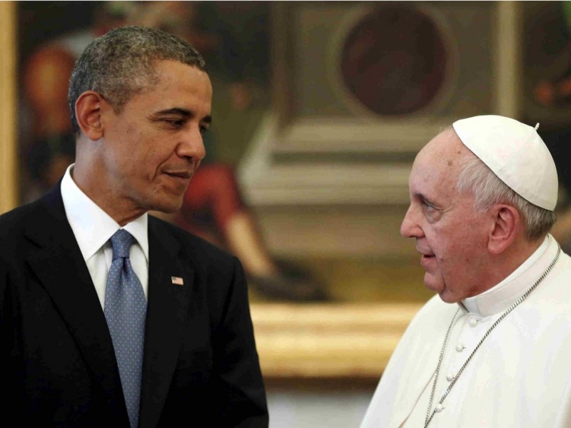 教皇习近平几乎同时访问 美国动了什么心机?(图)