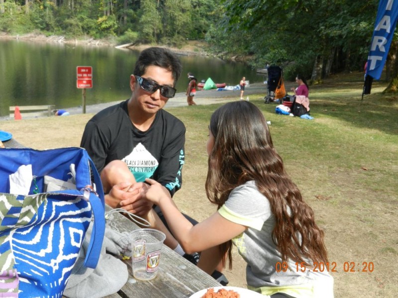 我从心底里饭(fan)的真正的酷男人:先生的铁人三项剪 影