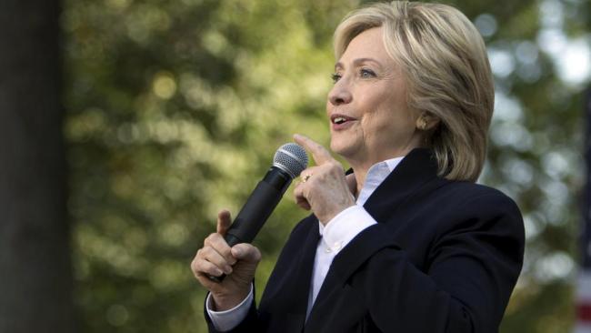 希拉里公开拆台奥巴马:反对TPP协议(图)