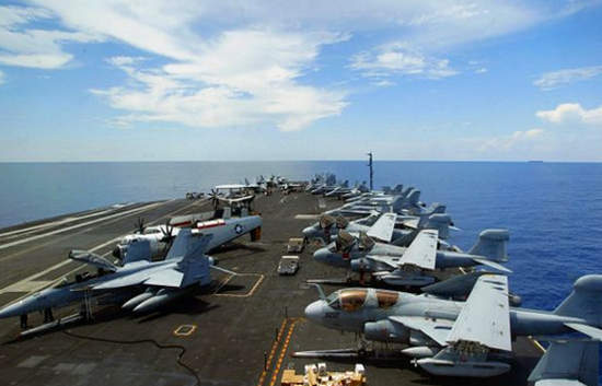 美媒:美军闯南海岛礁很失误 中方将占大便宜(图)