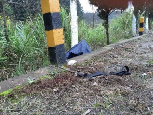 男子半夜报案：轿车副驾驶室飞进一个人头(组图)