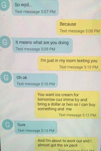 美国9岁小男孩实力虐狗 与小女友聊天记录曝光