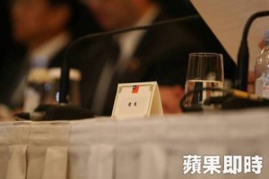 习马会后马英九记者会秀国旗:我对习说"一中各表"
