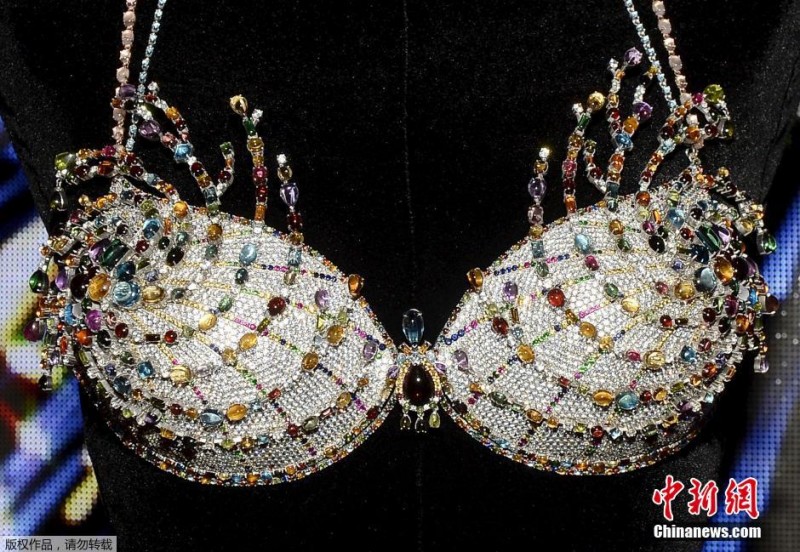 6500颗宝石装点“梦幻胸衣” 穿上身啥效果?(图)