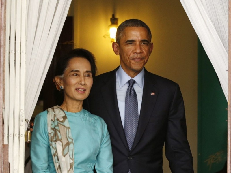 缅甸是中国软腹部 昂山素季会否出卖北京?(图)