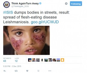 ISIS在叙利亚大街随意处置尸体 造成食肉虫传播