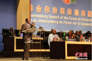 穆加贝：当年的殖民者应听听习近平的讲话(图)