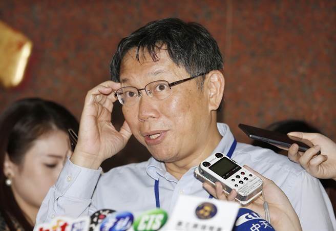 柯文哲谈蔡英文得票:投票像出殡 来多少人看天气