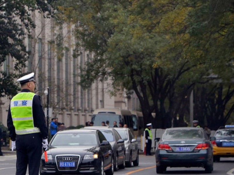 地铁口封闭 京西宾馆要发生什么大事?(图)