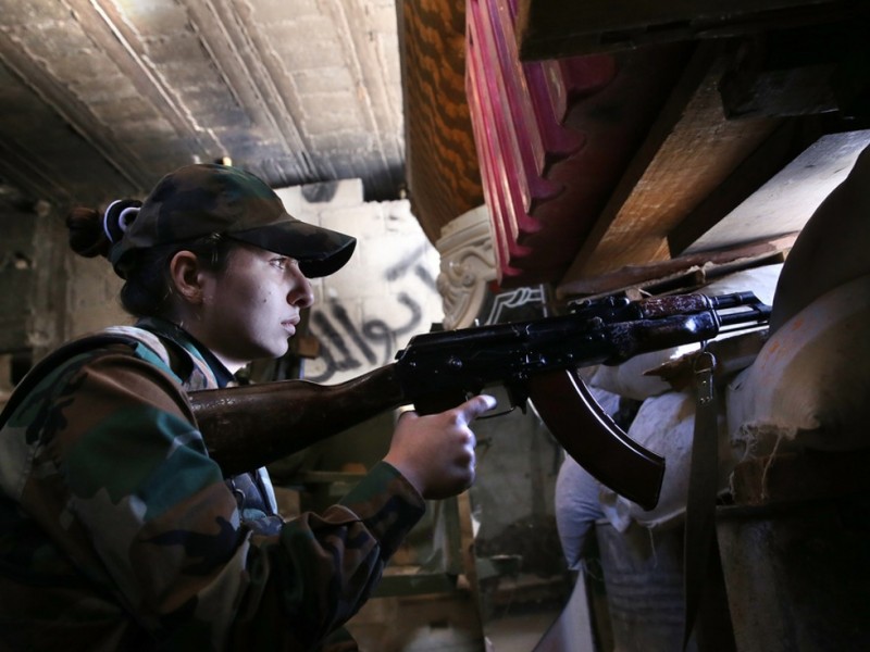 惊!中国“拆房利器”87榴弹发射器现身叙利亚