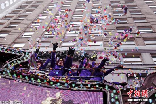 美国三大城市遭恐袭威胁 迎新年热门地加强安保