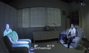 微软又一黑科技：客厅全息投影聊天技术(图)