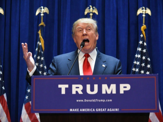 热评:特朗普“仅供娱乐” 走不完初选(图)