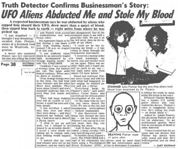 6个自称与外星人交配过的人:其中一位为中国人