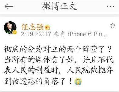 热帖:坐卧不安的任志强 接下来要投案自首?(图)