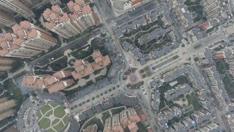 航拍国内最成功的开放式小区—宜宾莱茵河畔(图)