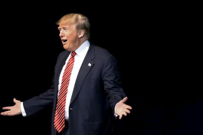 最新全国民调:川普支持率直往上冲(图)