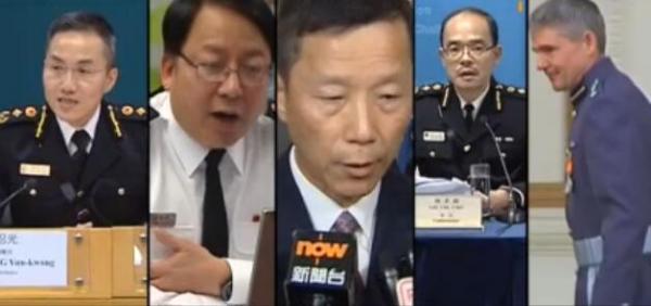 香港五大纪律部队发表联合声明:谴责旺角骚乱