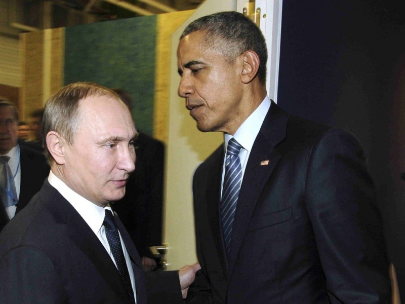 奥巴马罕见致电普京 明确提出要求(图)