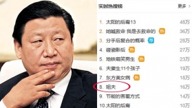 习近平卷入丑闻 中国网民争问：谁是姐夫？