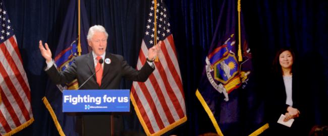 克林顿打包票!希拉里要让移民早团聚(图)