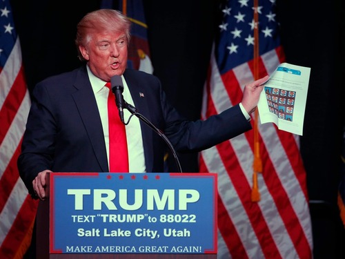 学舌习近平,川普被讽“中国卧底”(图)