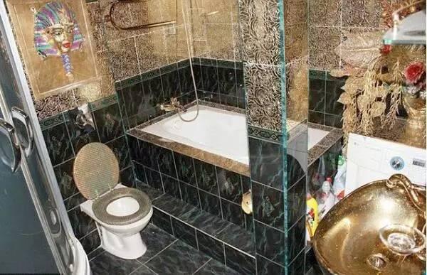 叹为观止!俄罗斯出售黄金屋 马桶都是金的(图)