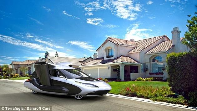 未来坐它上下班!飞行汽车TF-X概念设计曝光