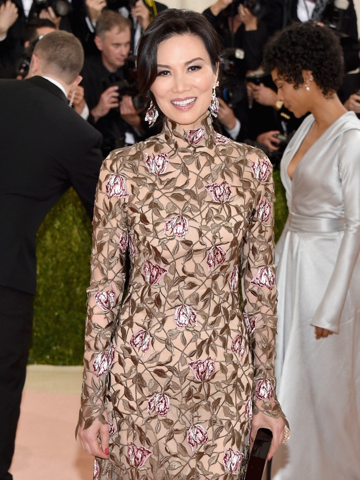 邓文迪着透视装亮相红毯 展性感妩媚(组图)