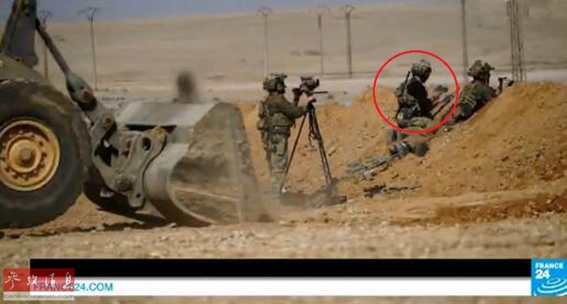 库尔德武装作战现场实拍:导弹打爆IS自爆车(图)