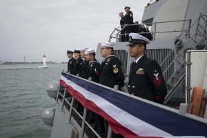 美导弹驱逐舰进黑海水域 俄罗斯：必然予以回应