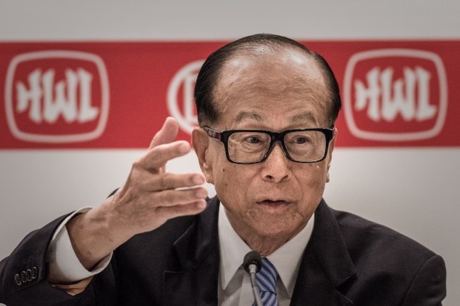 曾“买下英国”,李嘉诚早留了一手(图)