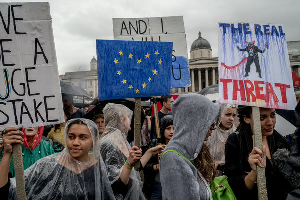 欧盟强硬表态：退出了就别想占便宜(图)