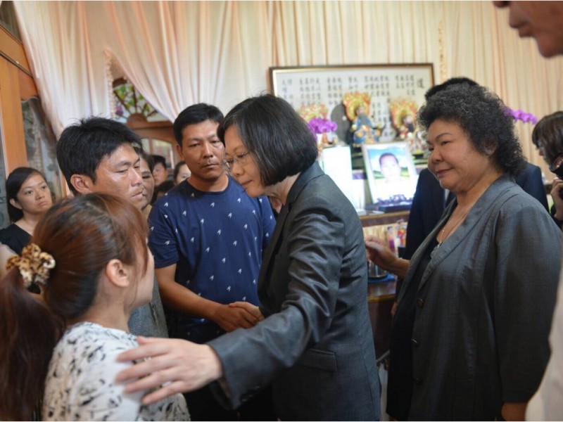 飞弹误杀人 蔡英文允国赔并调查真相(图)