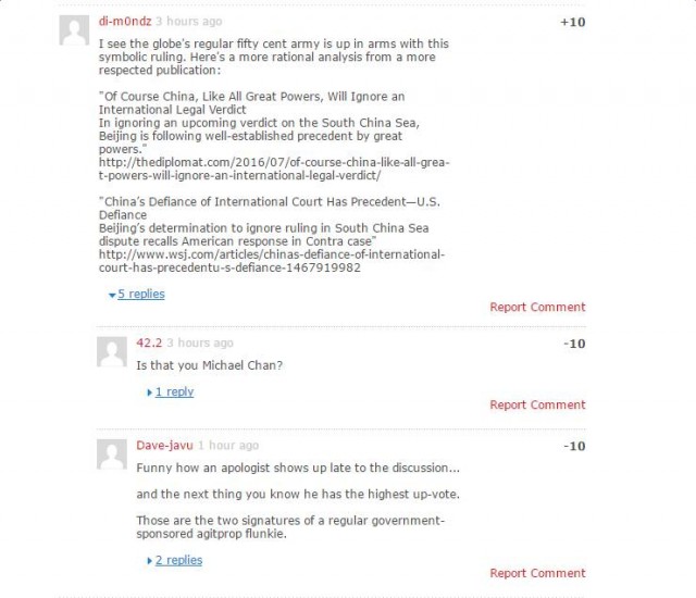 南海仲裁结果出炉,看加拿大人怎么说!(组图)