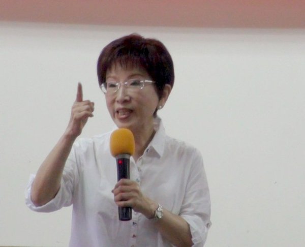 洪秀柱:蔡罔顾南海权益 只关注如何摧毁国民党