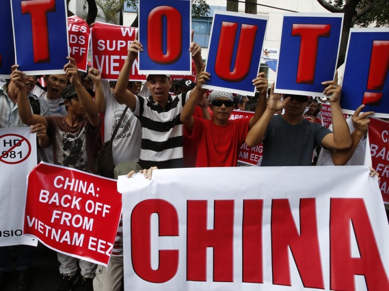 反华情绪失控 越南没收中国南海地图(图)