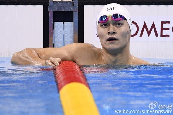 狭路相逢!孙杨霍顿1500米预赛分在同一组