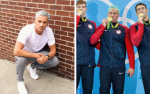 笑喷了！美游泳名将头发变绿色 被泳池染的(图)