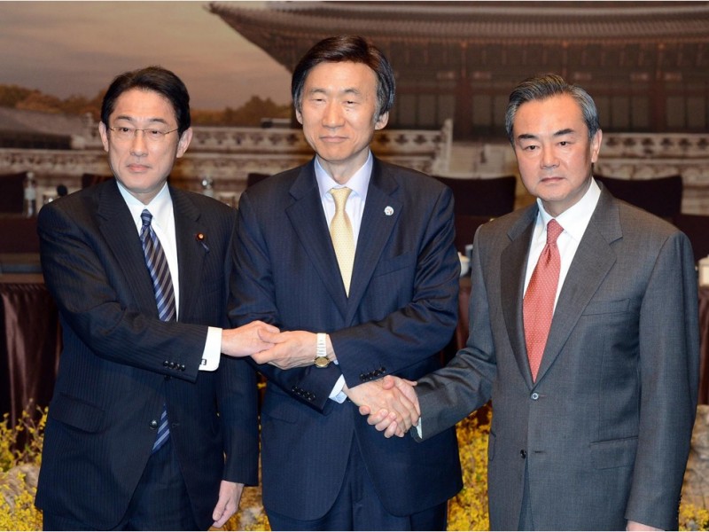 日外交官放狠话:外长会中国必遭日韩孤立(图)