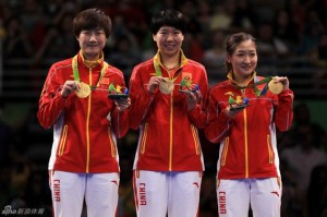 冠军血统！奥运16冠女乒取15 当之无愧金牌之师